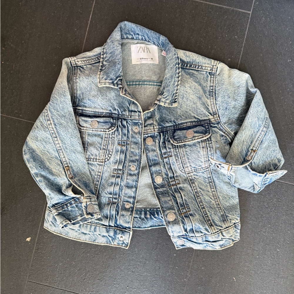 Zara Kids Blue Denim Jacket